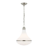Wesley 15" Pendant LIGHTING - pendant Visual Comfort Polished Nickel
