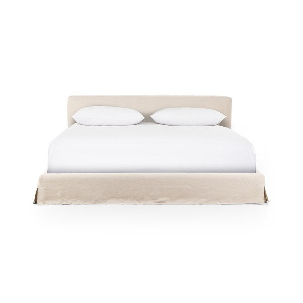 Allen Slipcover Bed - Natural