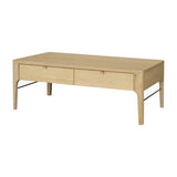 Anello Coffee Table FURNITURE - coffee table Surya BlackMetallic - Brass