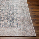Aria Navy / Blush Washable Rug RUGS - synthetic Surya