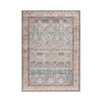 Aria Ocean / Clay Washable Rug RUGS - synthetic Surya