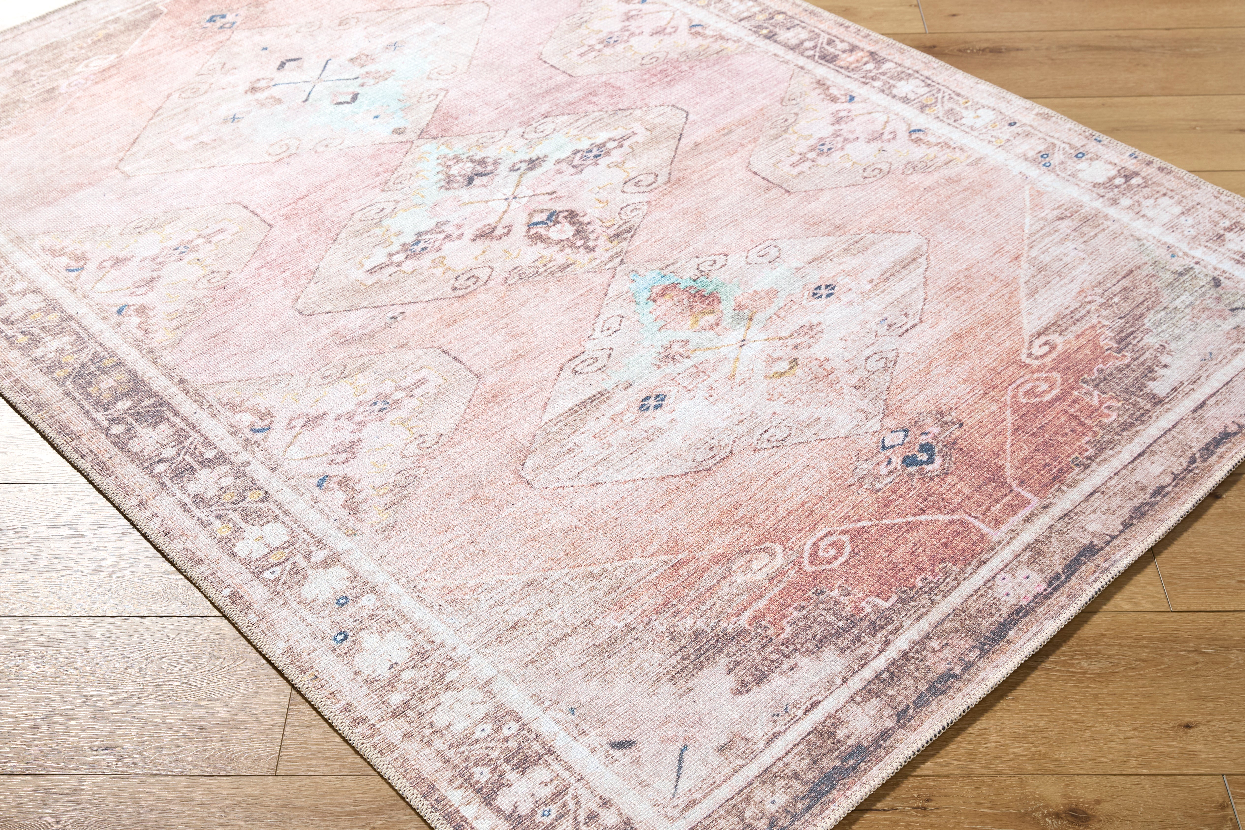 Aria Berry / Multi Washable Rug RUGS - synthetic Surya