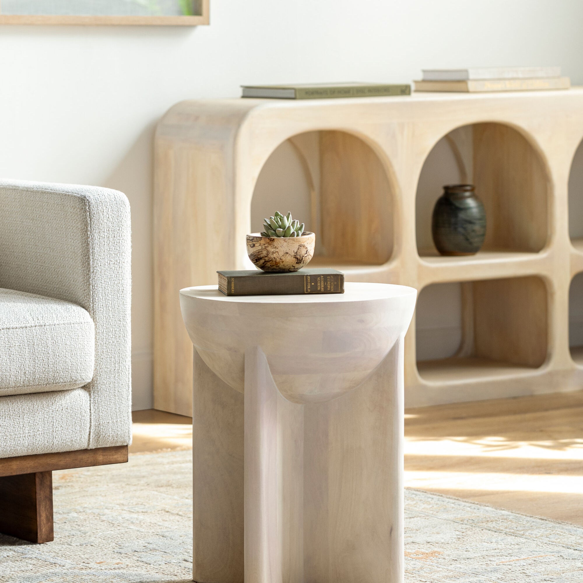 Amari End Table FURNITURE - end table Surya