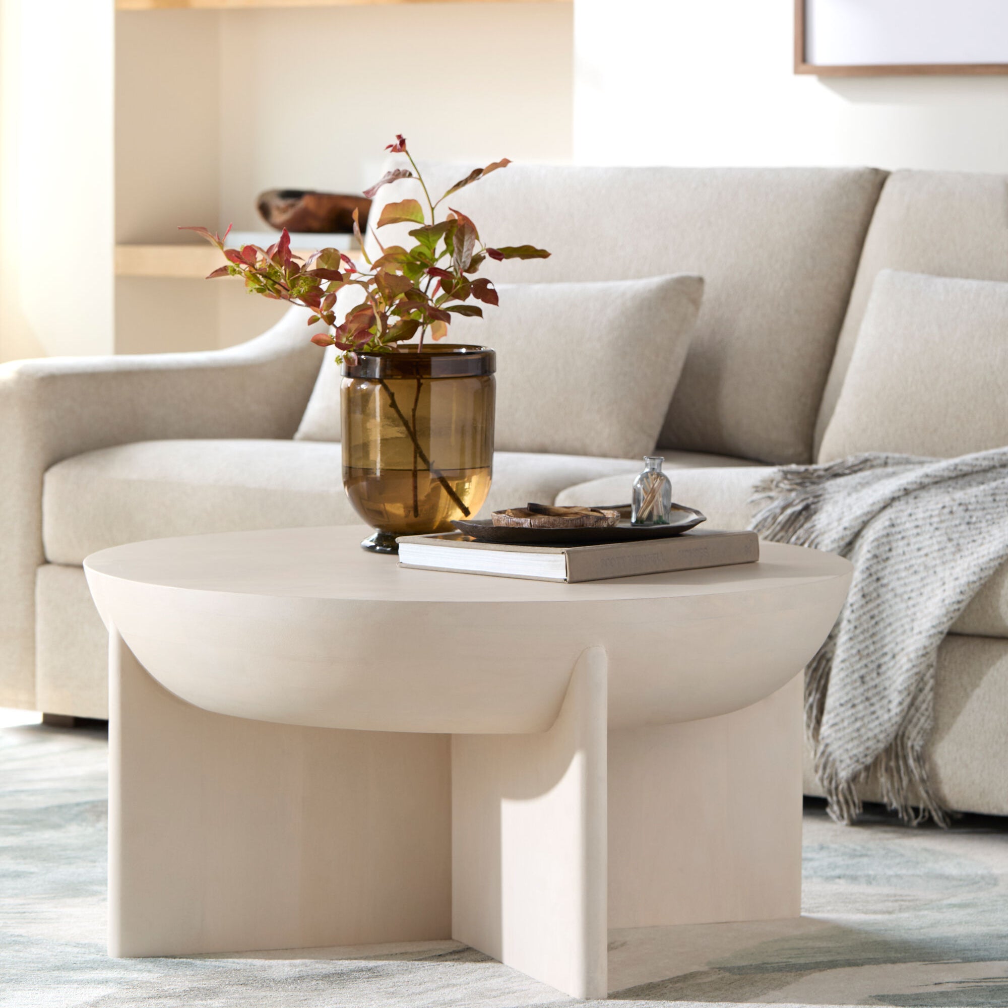 Amari Coffee Table FURNITURE - coffee table Surya