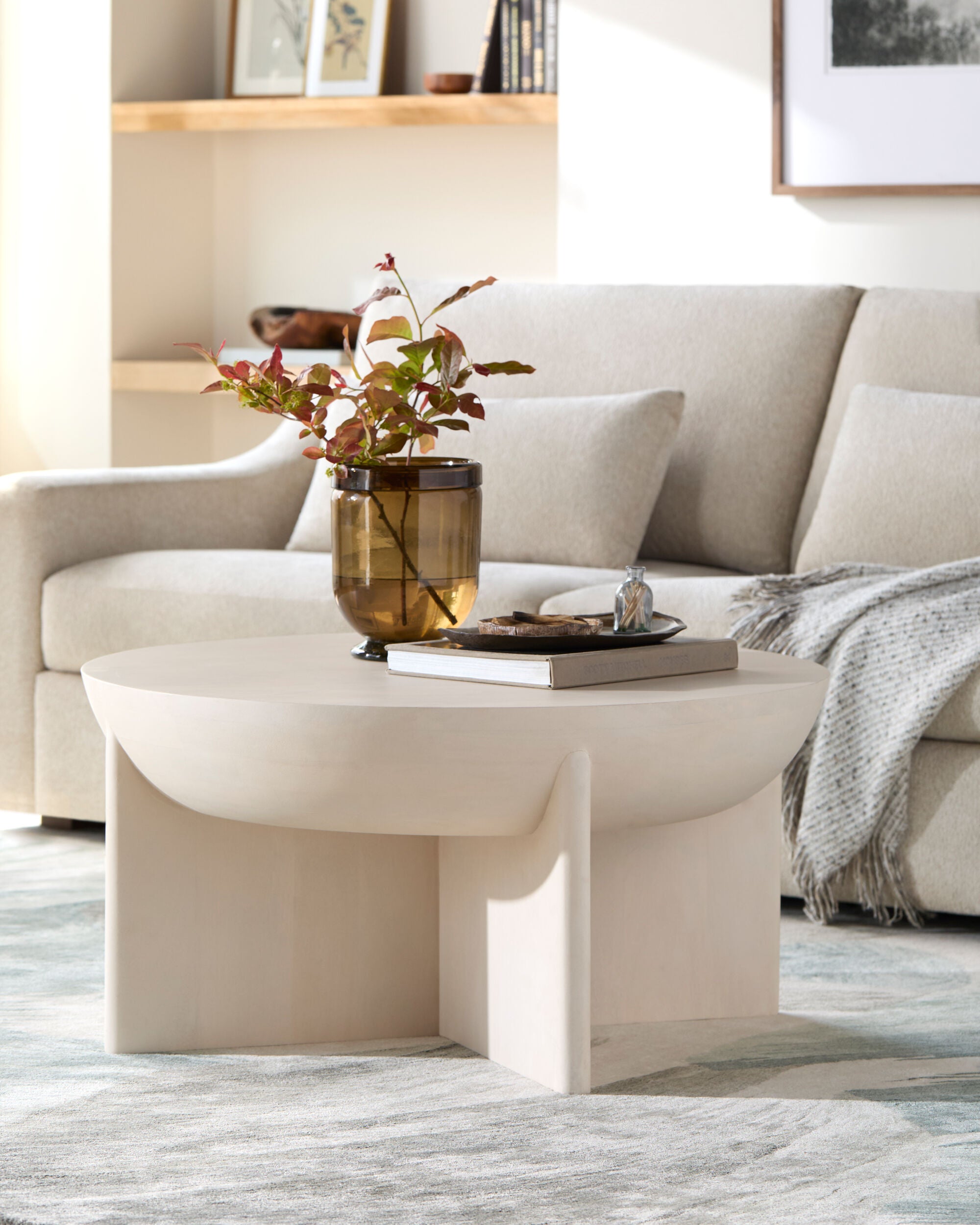 Amari Coffee Table FURNITURE - coffee table Surya