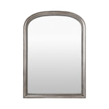 Natalyia Wall Mirror MIRROR - Mantel Mirror Surya Metallic - Silver