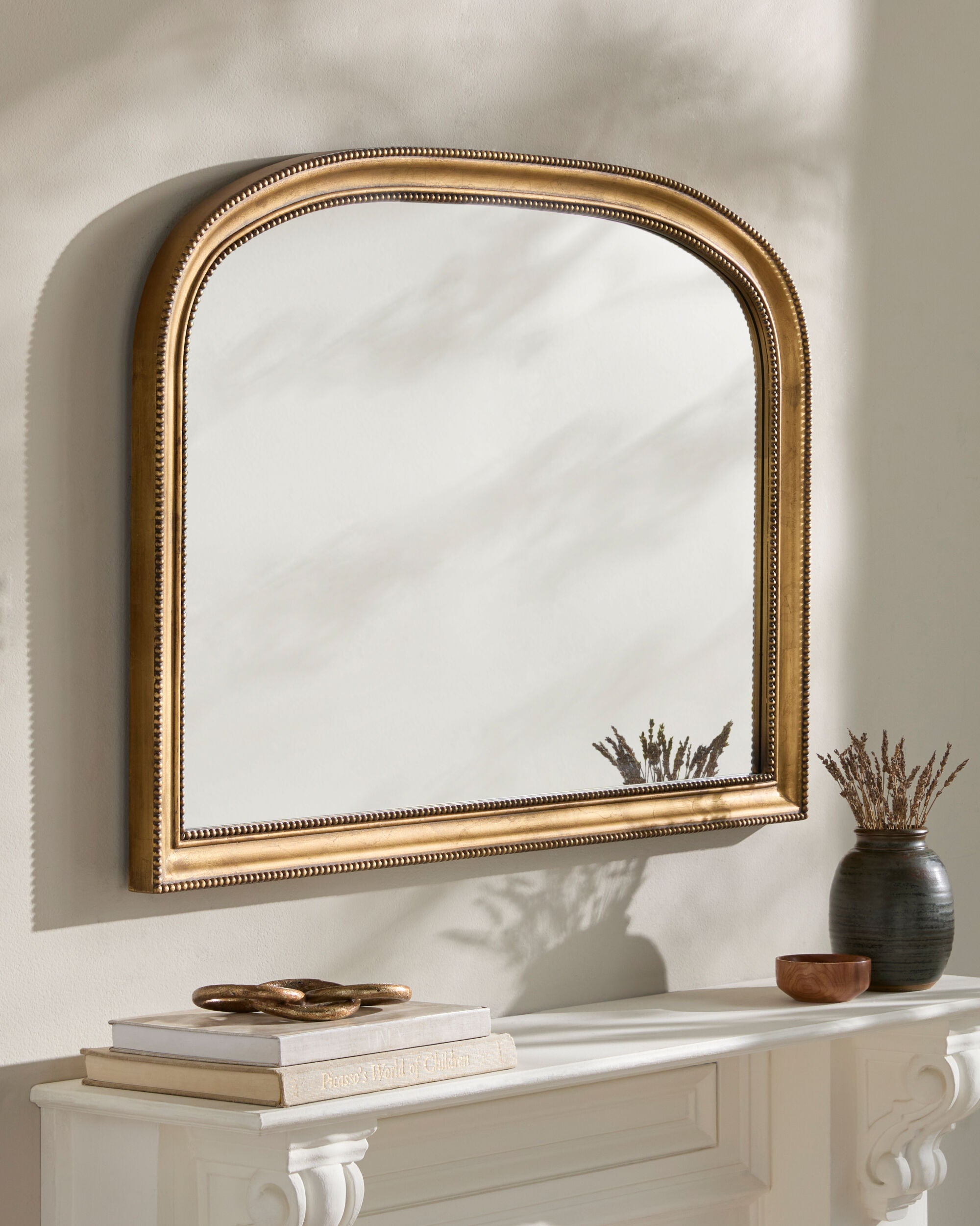 Natalyia Mantel Mirror MIRROR - Mantel Mirror Surya