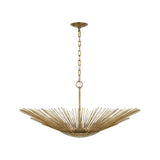 Helios Wide Pendant LIGHTING - pendant Visual Comfort Antique Gild
