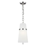 Cordtlandt Small Pendant LIGHTING - pendant Visual Comfort Polished Nickel
