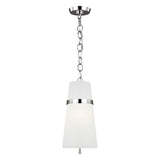 Cordtlandt Small Pendant LIGHTING - pendant Visual Comfort Polished Nickel