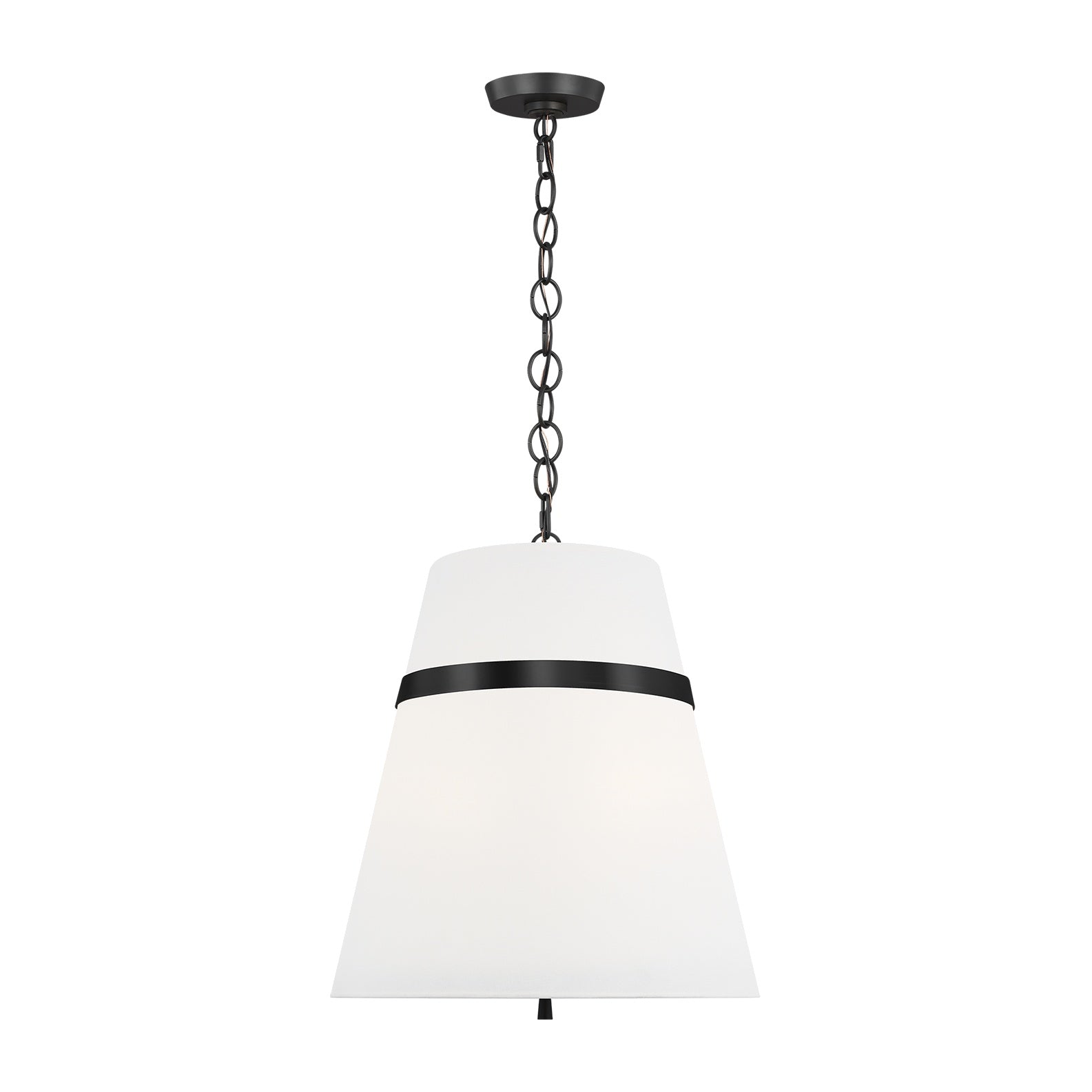 Cordtlandt Large Pendant LIGHTING - pendant Visual Comfort Aged Iron