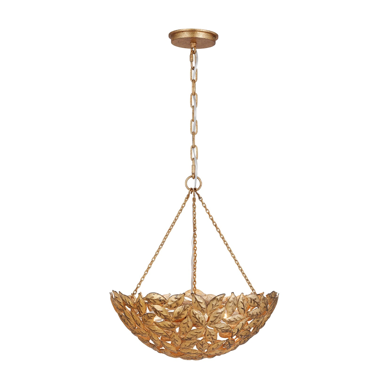Kelan Small Pendant LIGHTING - chandelier Visual Comfort Antique Gild