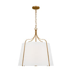 Leander Small Hanging Shade LIGHTING - pendant Visual Comfort Antique Gild