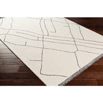 Arkell Cream/Black Rug 0-RUGS - wool Surya