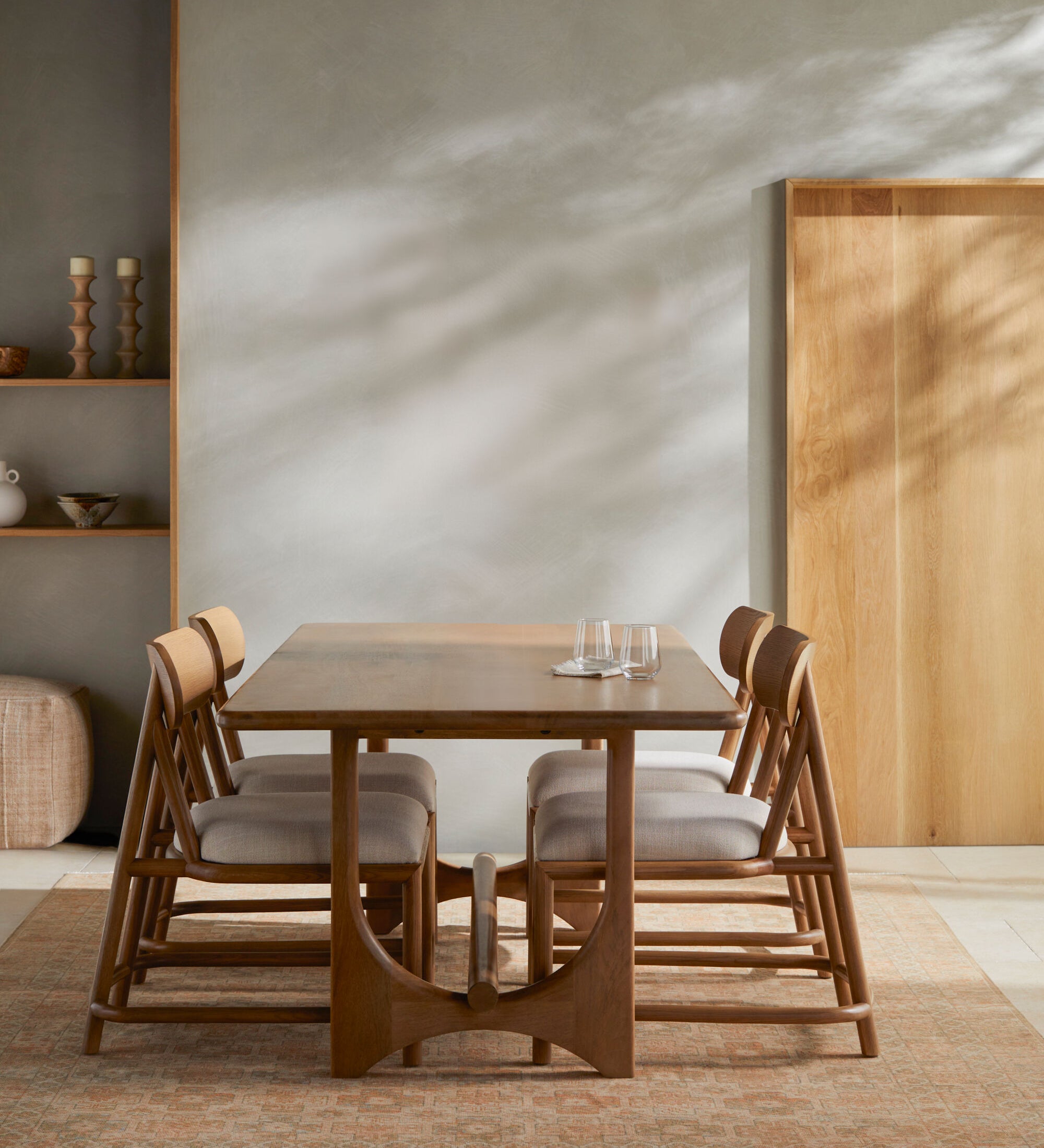 Arland Dining Table FURNITURE - dining table Surya