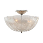 Rosehill Semi-Flush Visual Comfort Polished Nickel