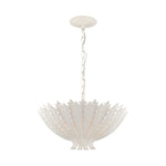 Hampton Small Chandelier LIGHTING - chandelier Visual Comfort Plaster White