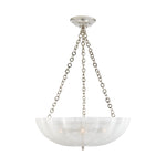 Rosehill Large Chandelier LIGHTING - chandelier Visual Comfort Polished Nickel