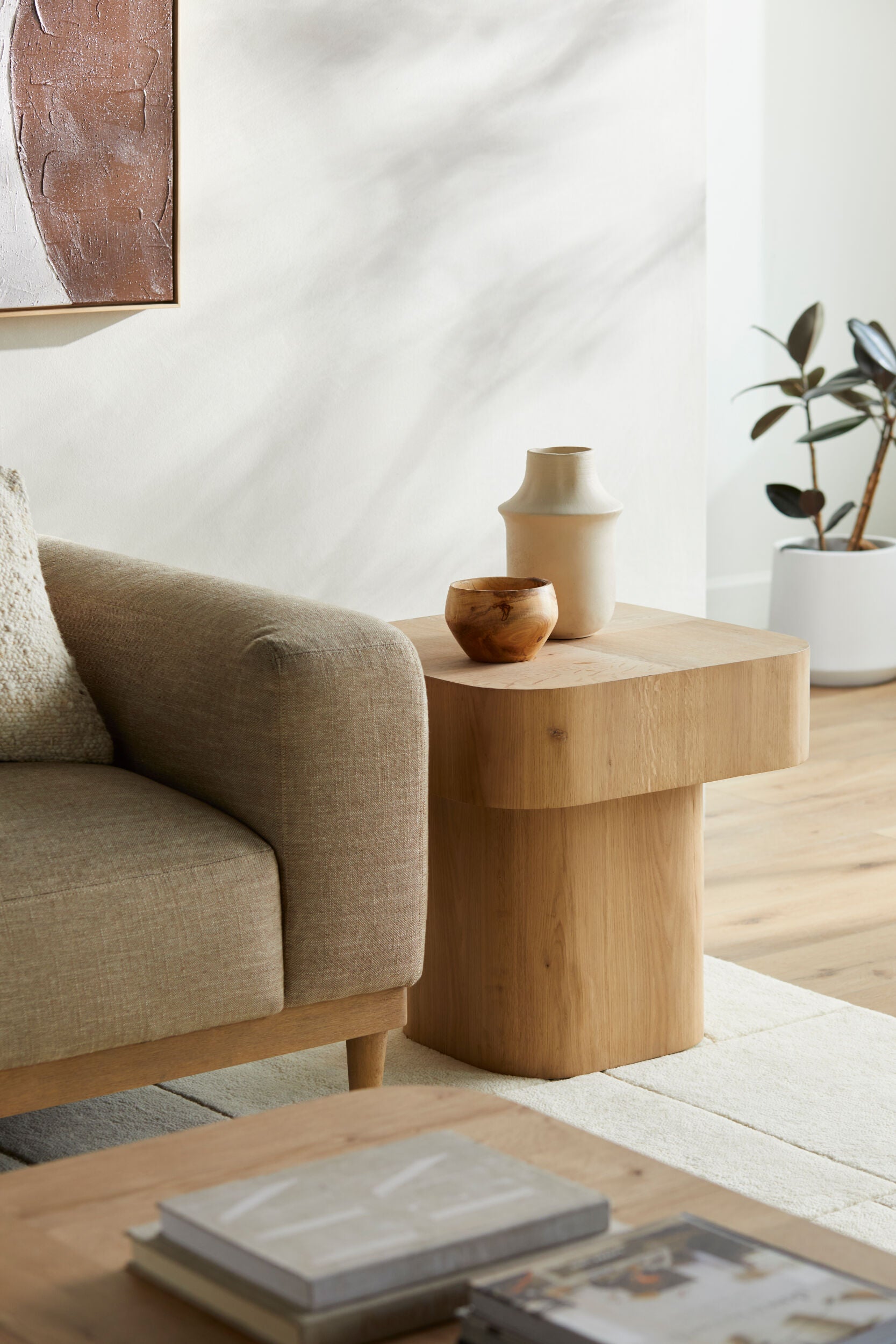Arquette End Table FURNITURE - end table Surya