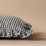 Aspen Ruffle Pillow Cover 1 - PILLOWS - Linen - neutral Rug & Weave Pillows