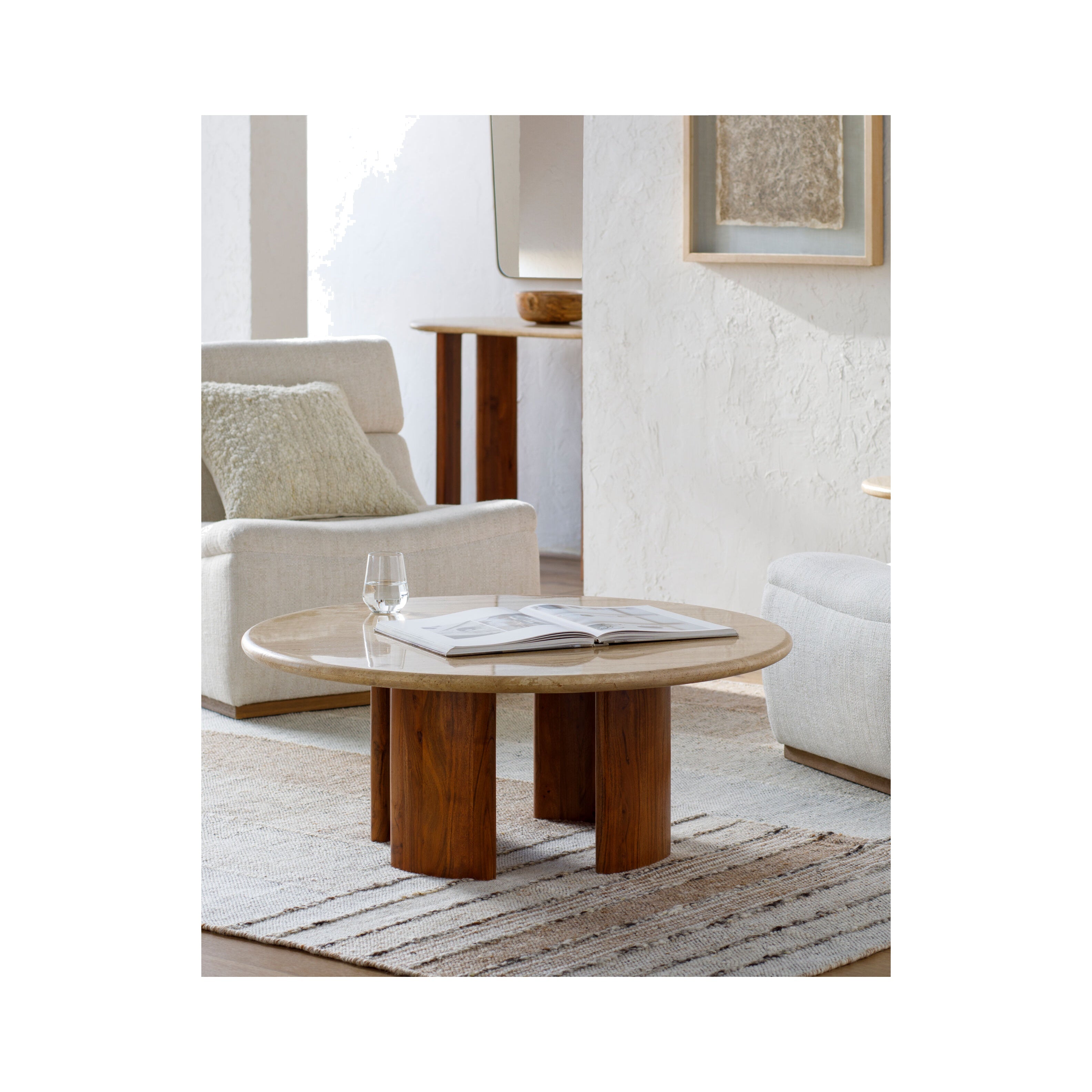 Abacus Coffee Table FURNITURE - coffee table Surya