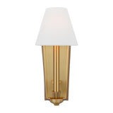 Paisley Tall Sconce LIGHTING - wall bath fixture Visual Comfort Burnished Brass