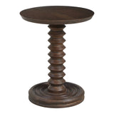 Tonia Mango Wood Side Table FURNITURE - side table Renwil