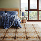 Mesael Modern Plaid Indoor Rug RUGS - synthetic Dash & Albert