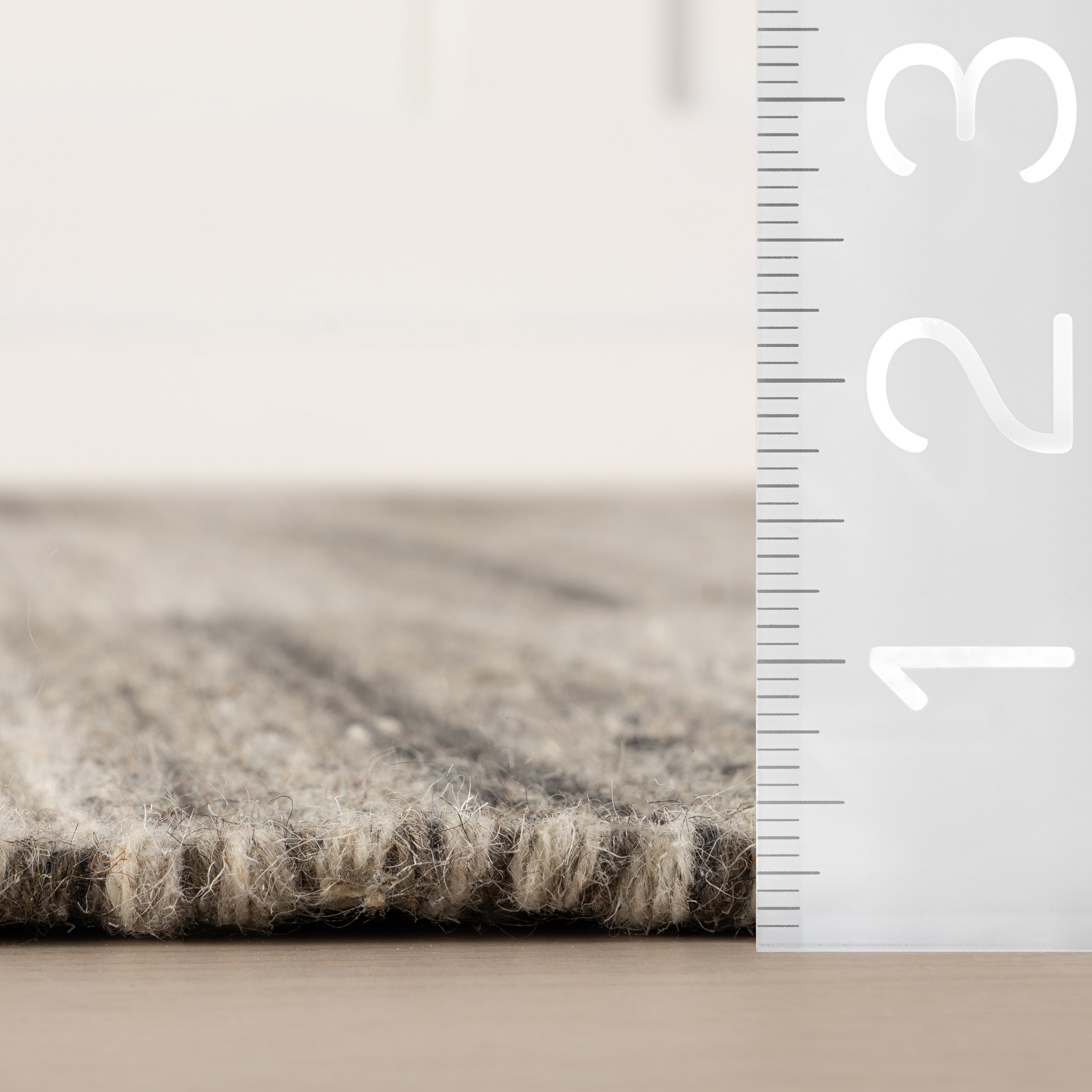 Nate Berkus Mateo Striped Wool Cozy Area Rug RUGS - wool Dash & Albert