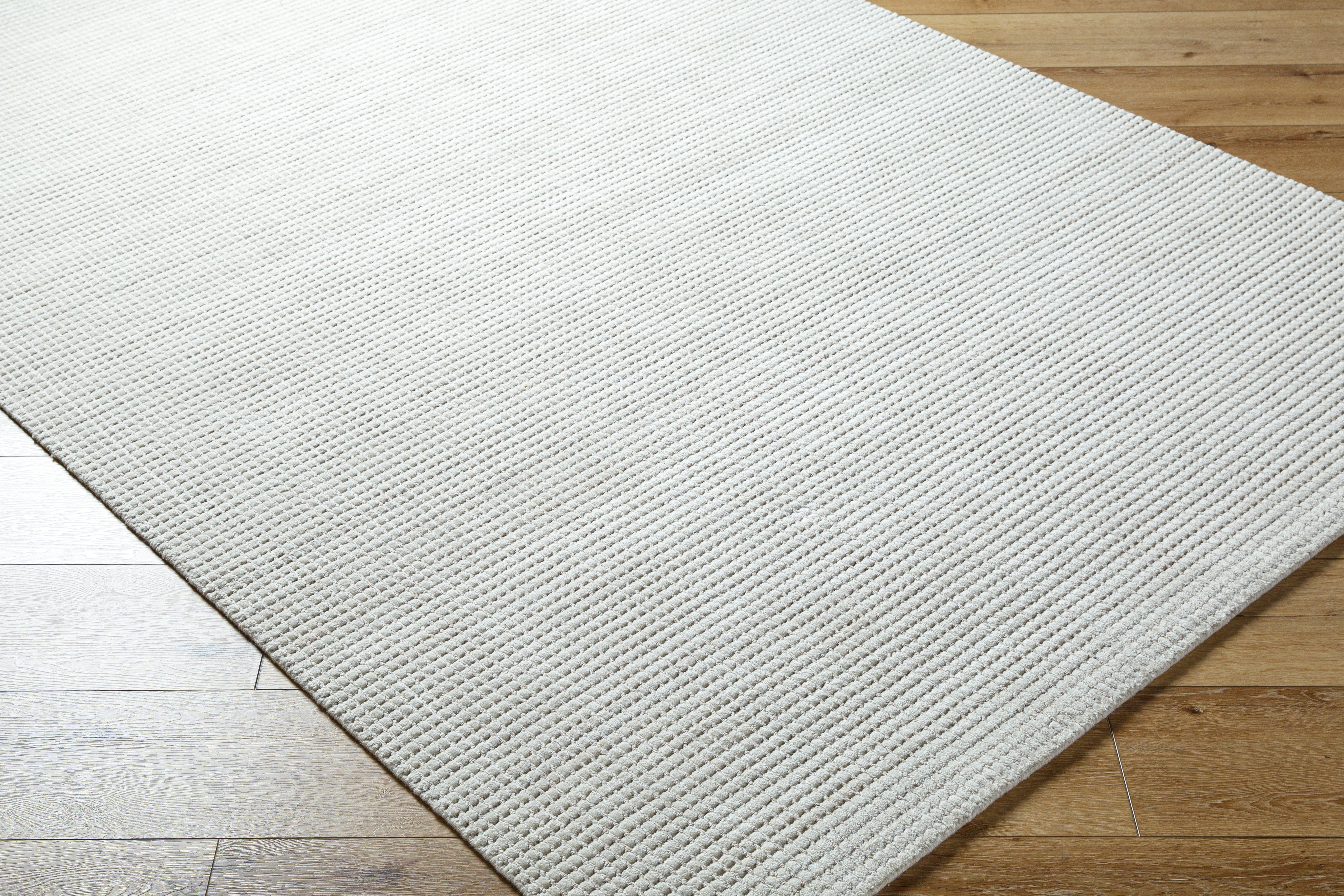 Boston Ivory Handwoven Rug RUGS - wool Surya