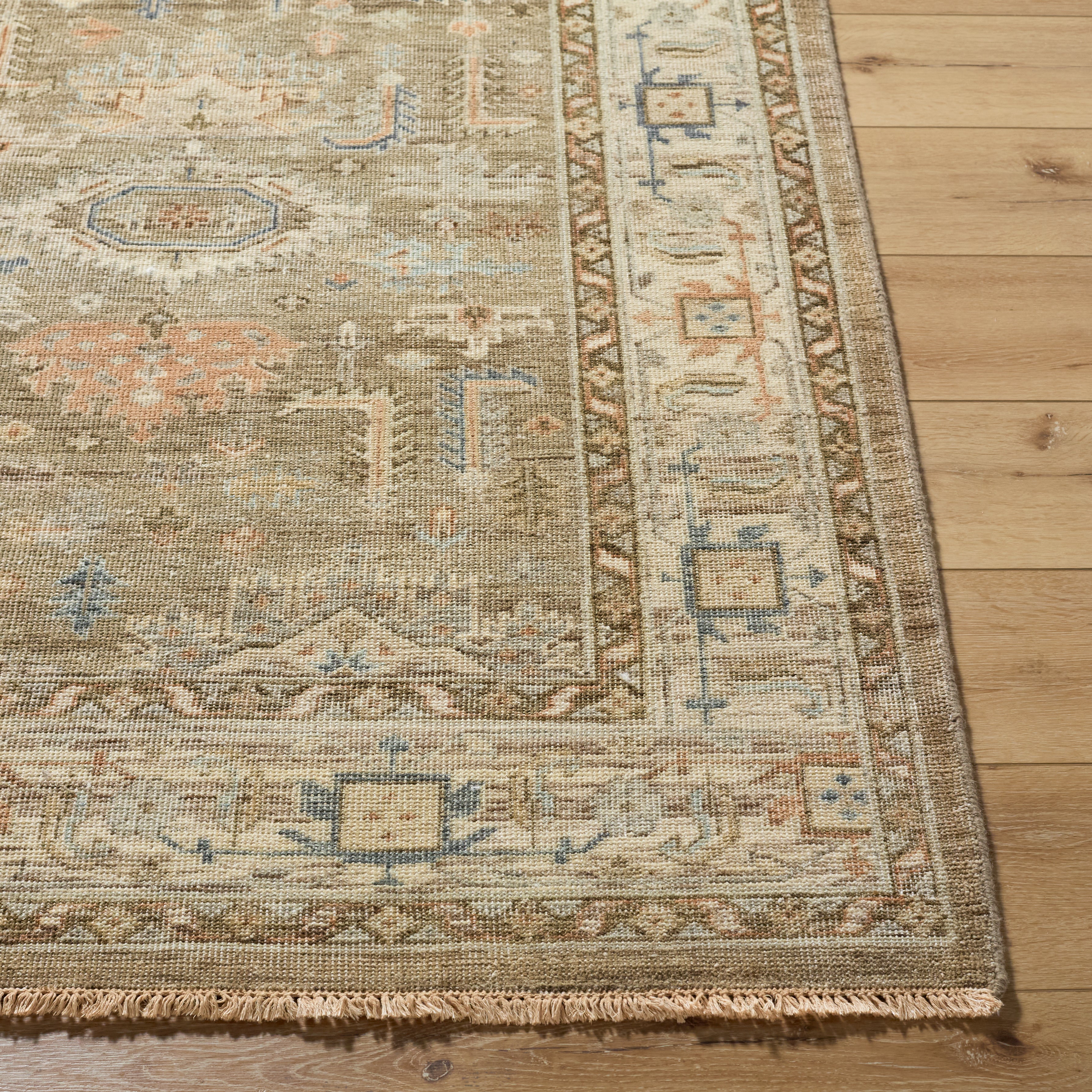 Bijar Bark / Multi Rug RUGS - wool Surya