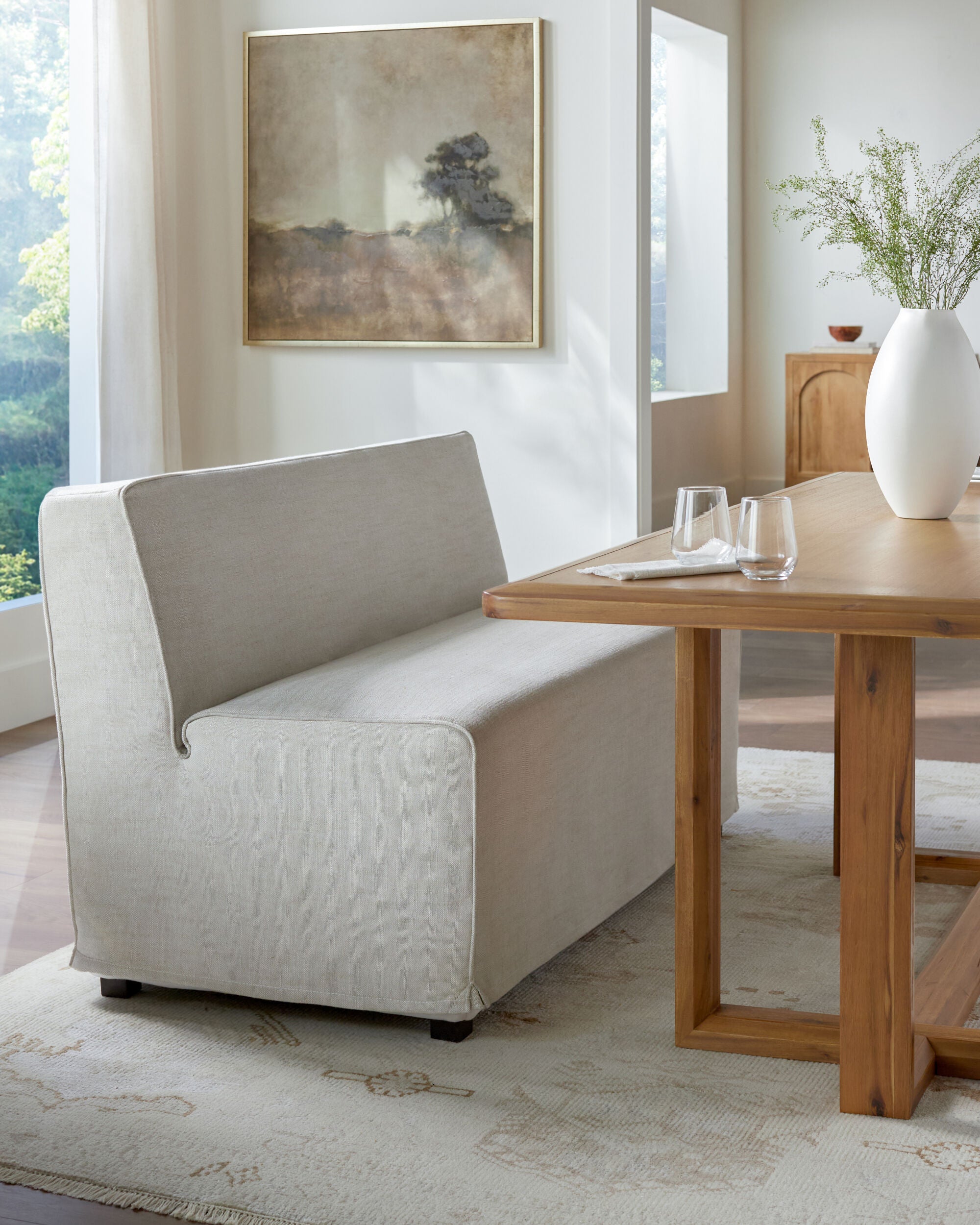 Bonner Bench FURNITURE - bench Surya