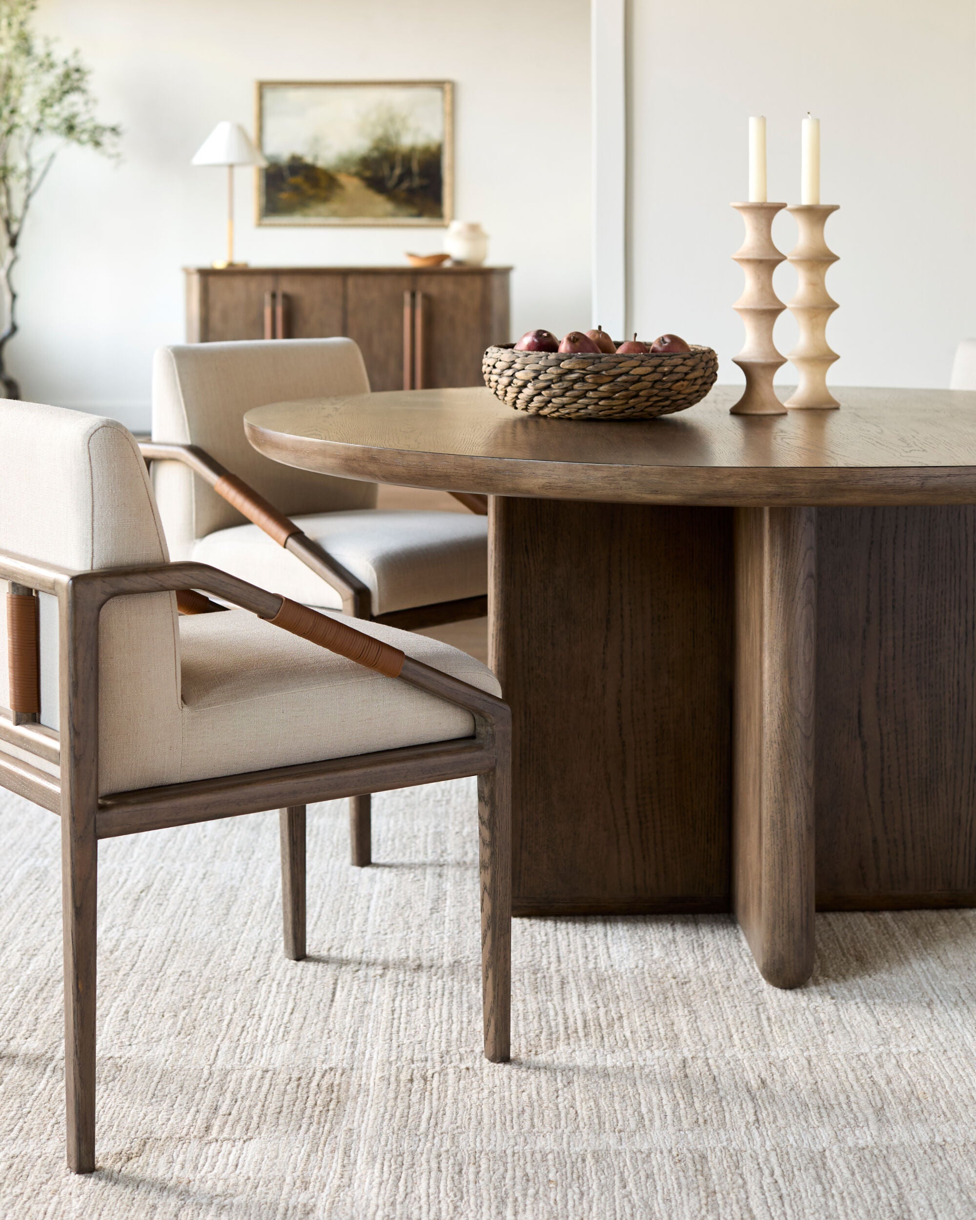 Atra Dining Table FURNITURE - dining table Surya