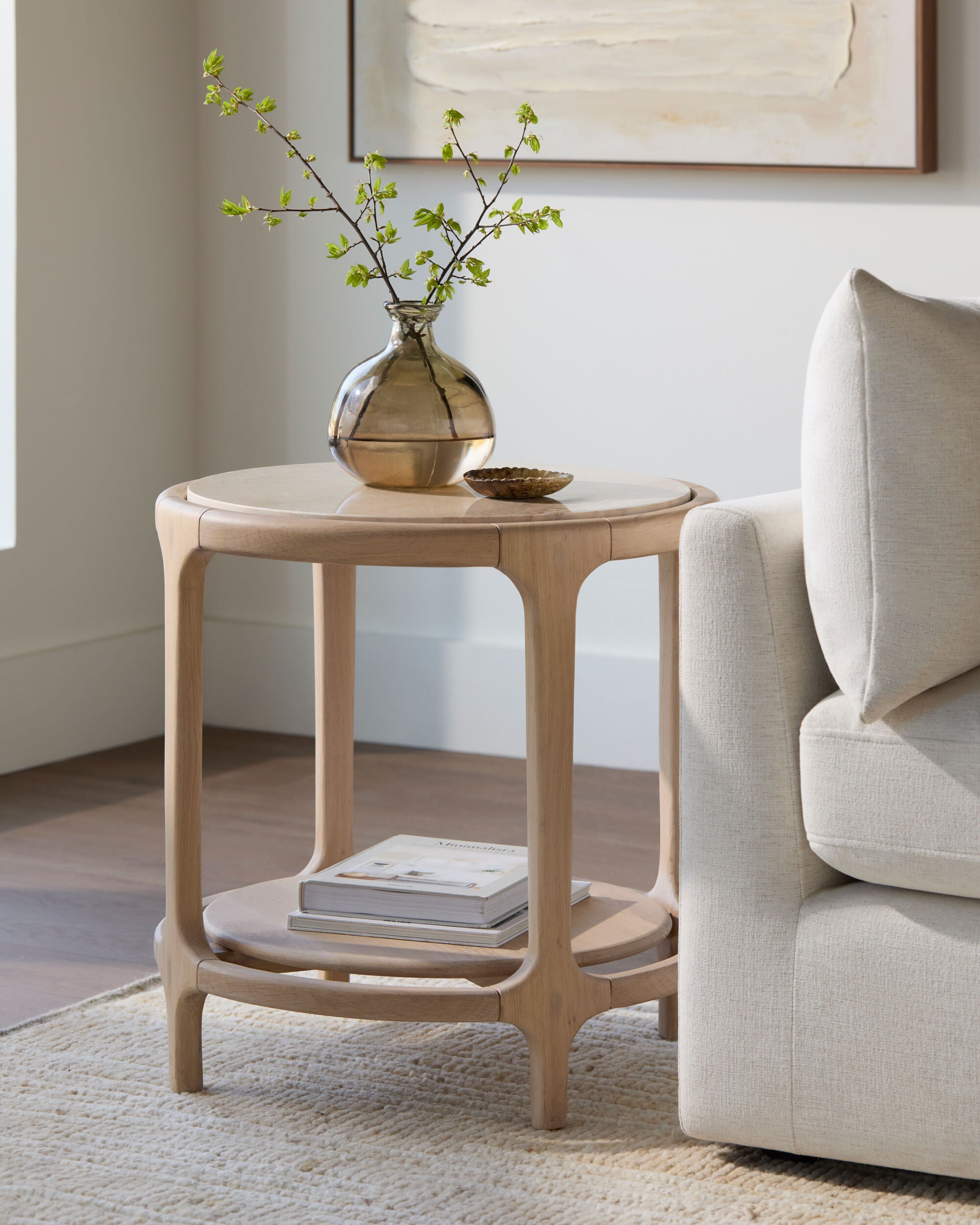 Eve End Table FURNITURE - end table Surya