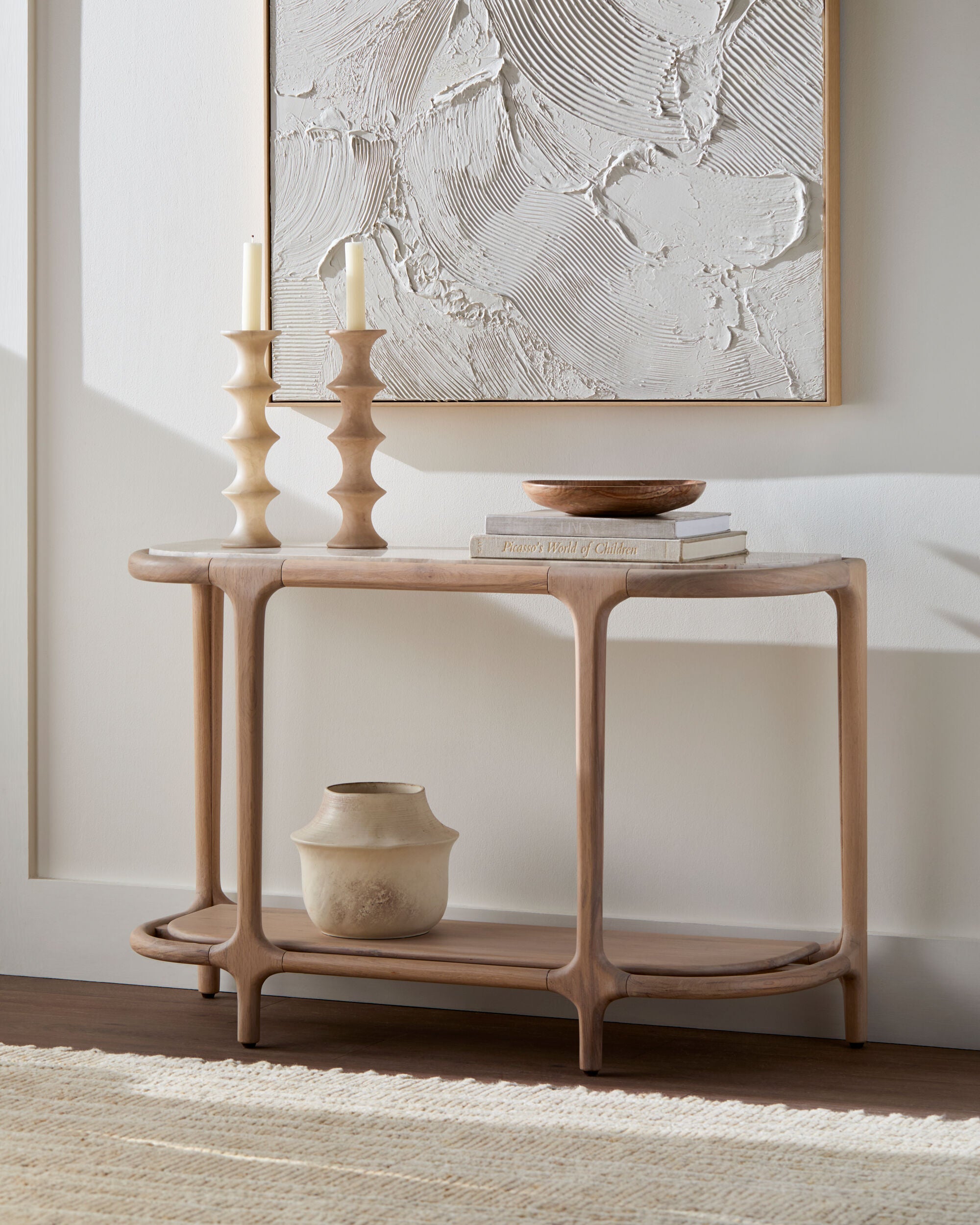 Eve Console Table FURNITURE - console table Surya