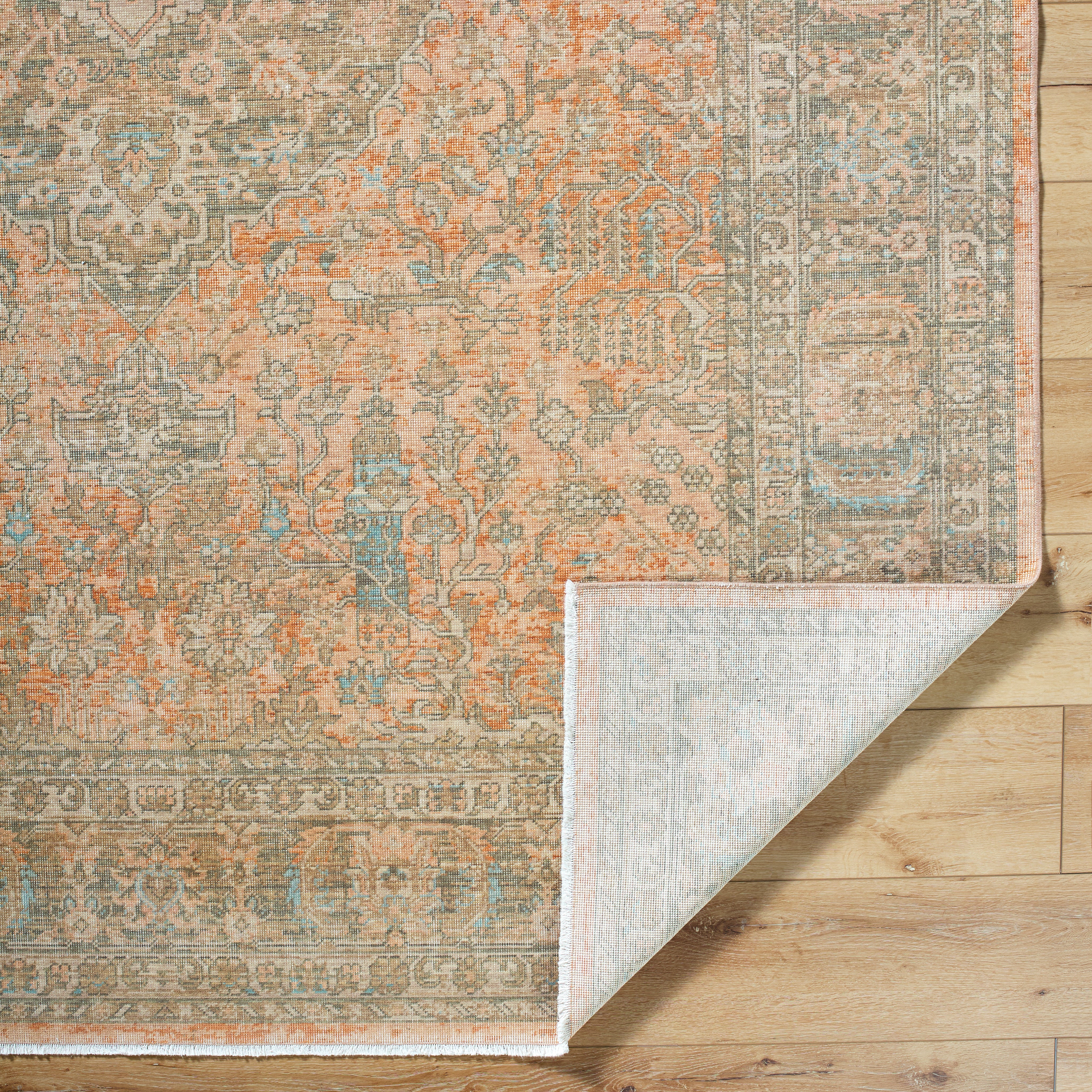 Becki Owens Renaissance Coral / Multi Rug RUGS - wool Surya