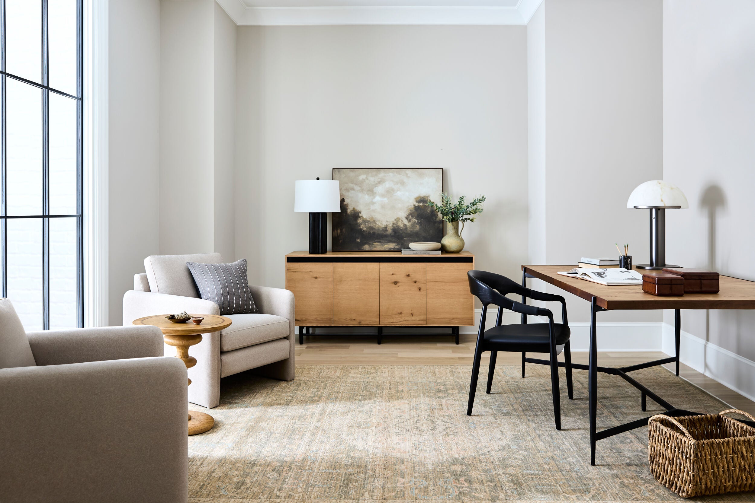 "Lassenne" Framed Canvas ART - Framed Art Surya