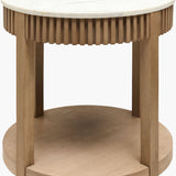 Rosemary End Table FURNITURE - side table Surya