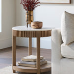 Rosemary End Table FURNITURE - side table Surya