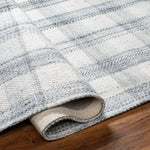 Becki Owens Sammy Silver Plaid Rug 0-RUGS-patterned Surya