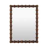 Brogan Accent Mirror MIRROR - Accent Mirror Surya Dark Brown 24" x 36"