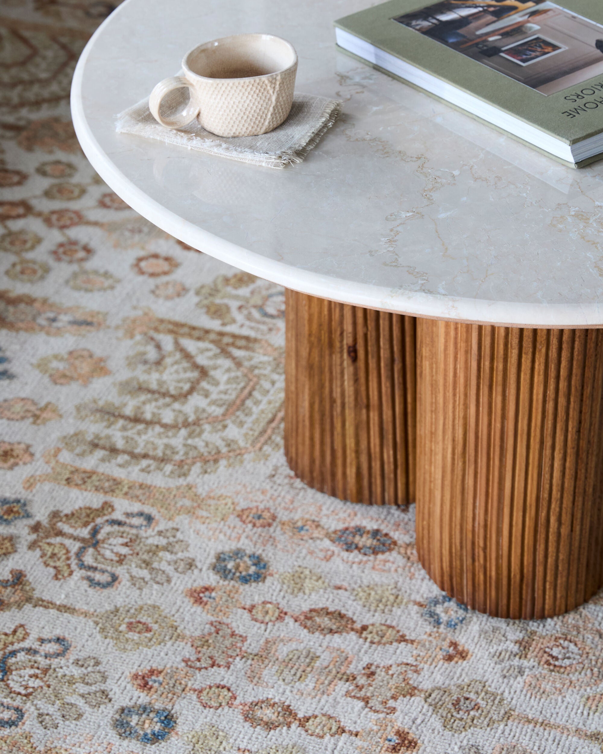 Basilia Coffee Table FURNITURE - coffee table Surya