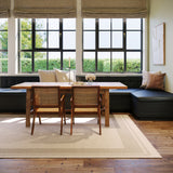 Nate Berkus Canon Bordered Wool Cozy Area Rug RUGS - wool Dash & Albert