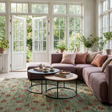 Genevive Modern Floral Wool Rug RUGS - wool Dash & Albert