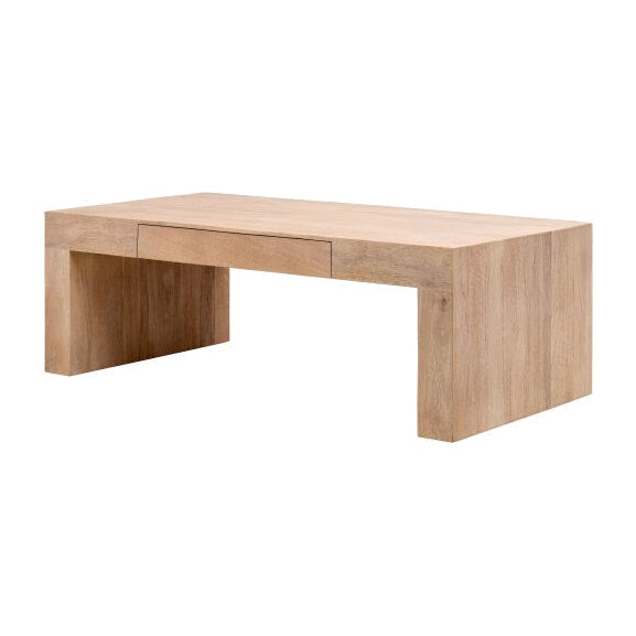 Coburn Coffee Table FURNITURE - coffee table Surya Brown