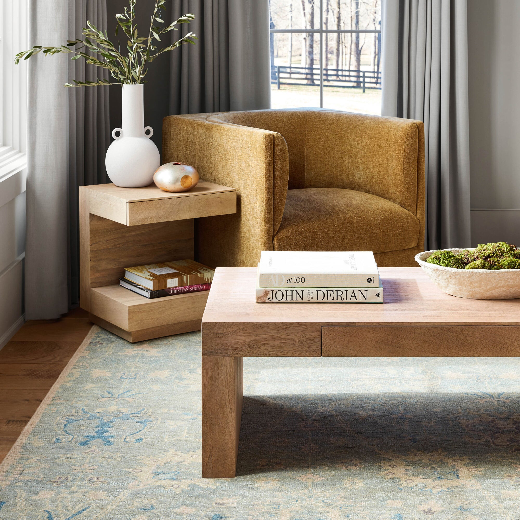 Coburn Coffee Table FURNITURE - coffee table Surya