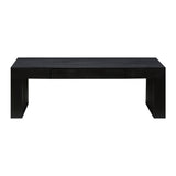 Coburn Coffee Table FURNITURE - coffee table Surya Black