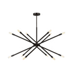 Eastyn Extra Large Chandelier LIGHTING - chandelier Visual Comfort Midnight Black
