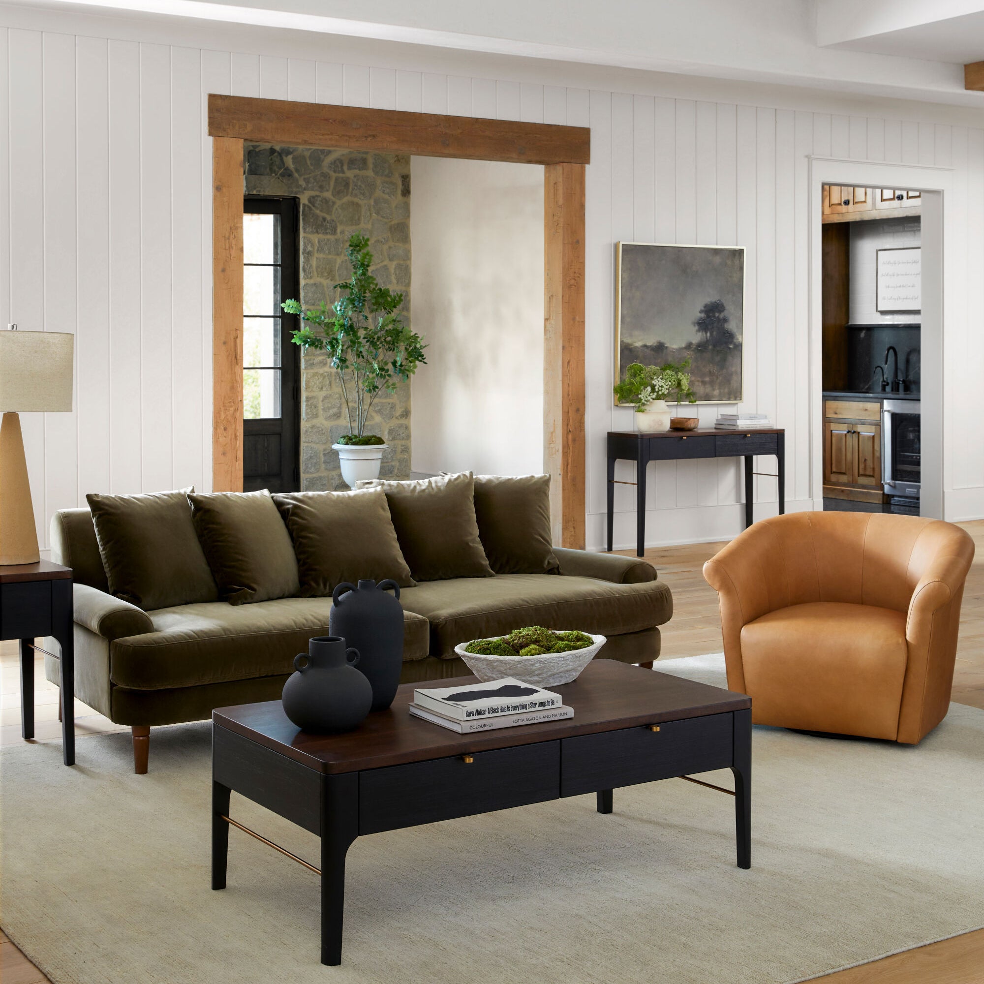 Anello Coffee Table FURNITURE - coffee table Surya