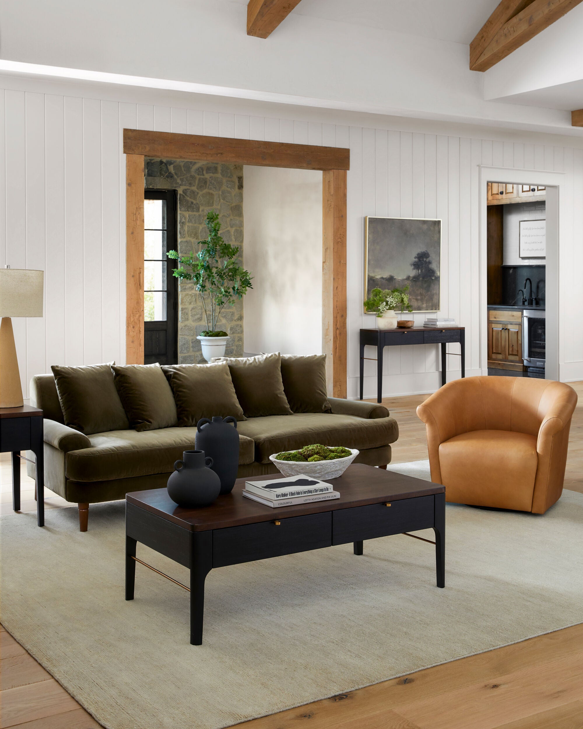 Anello Coffee Table FURNITURE - coffee table Surya